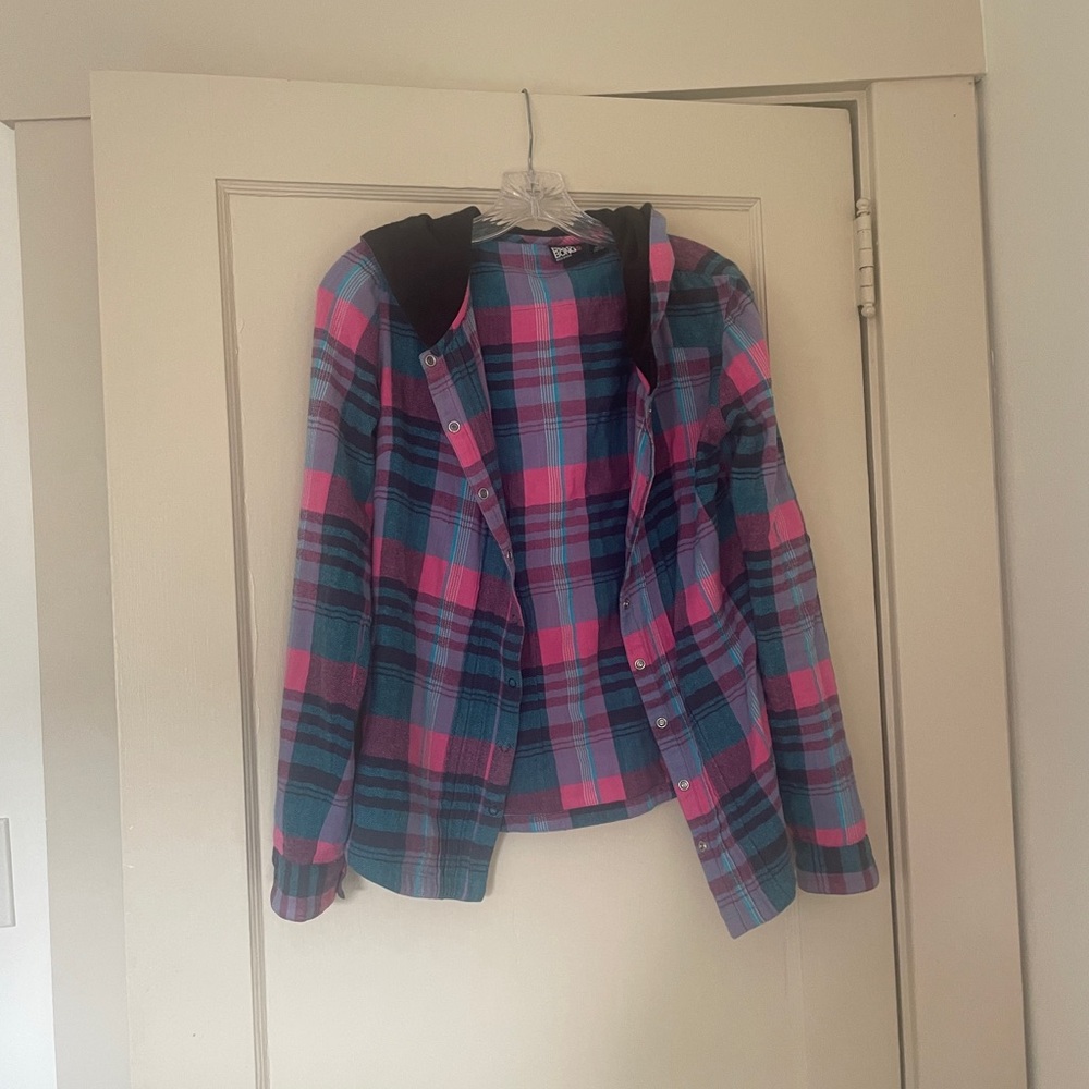 Billabong Multicolor Plaid Jacket